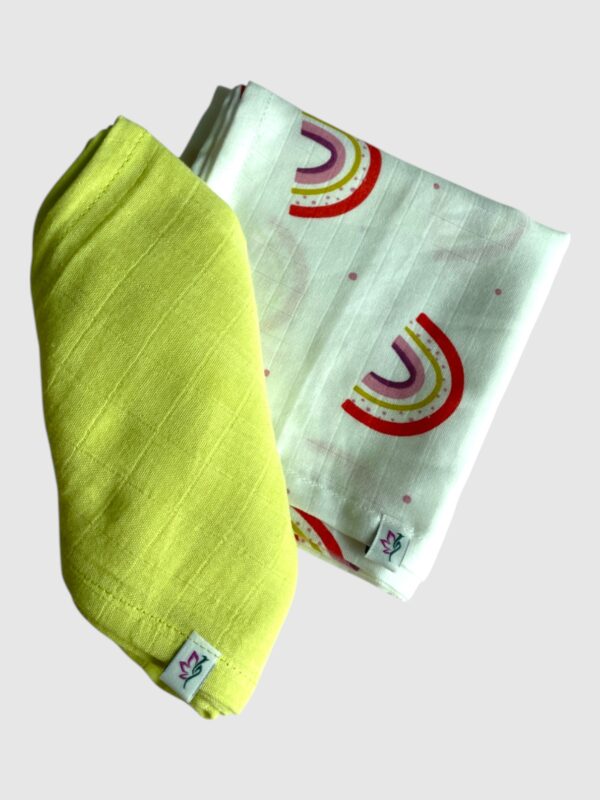 Rainbow Dreams & Green Oasis Bath Towels