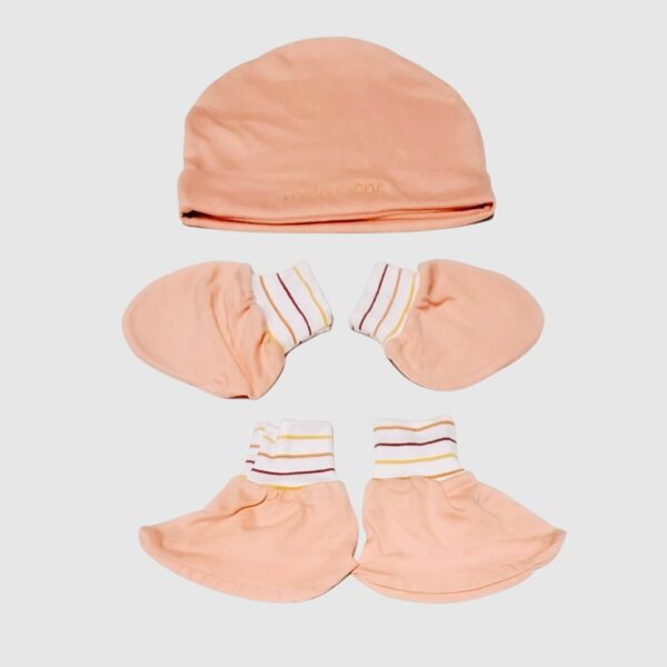 Mittens Set – Pastel Orange