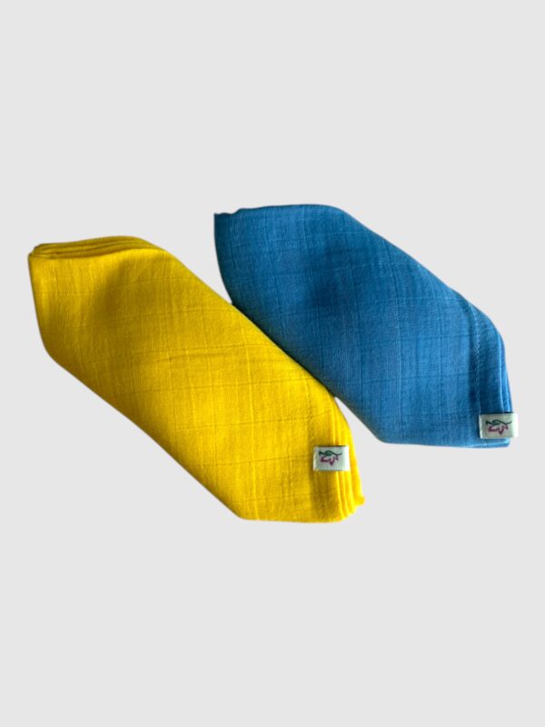Daffodil Days & Serene Blue Bath Towels
